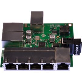 Brainboxes Industrial Embeddable 8 Port Ethernet Switch