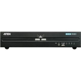 ATEN 2-Port USB DVI Dual Display Secure KVM Switch (PSS PP v3.0 Compliant)-TAA Compliant