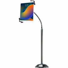 CTA Digital Pedestal Stand with Roll Holder for 7-13 Inch Tablet s, Including iPad 10.2-inch (7th/ 8th/ 9th Gen.)