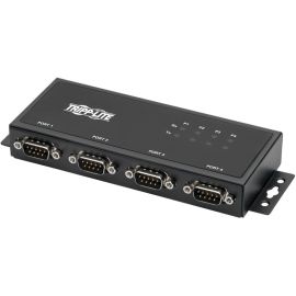 Tripp Lite by Eaton 4-Port RS-422/RS-485 USB to Serial FTDI Adapter with COM Retention (USB-B to DB9 F/M)