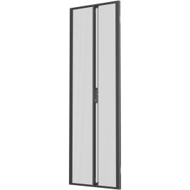 Vertiv VR 42U x 600mm Wide Split Perforated Doors Black