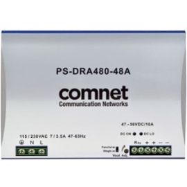 ComNet Industrial DIN Rail Mounting 480 Watt 48 Volt Power Supply