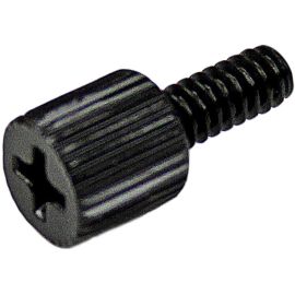 StarTech.com StarTech.com 6-32, 5/16in Long Black Metal Computer Case Thumbscrew - Pkg of 50 - Metal Thumbscrews - PC Case Thumbscrew - 8 mm (pack of 50 )