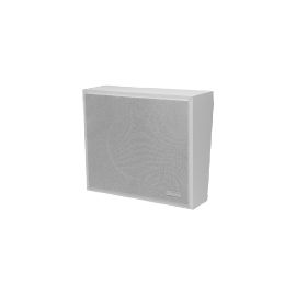 Valcom V-1061-W 1-way Surface Mount, Wall Mountable Speaker - 12 W RMS - White