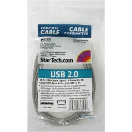 StarTech.com 10 ft Mini USB 2.0 Cable