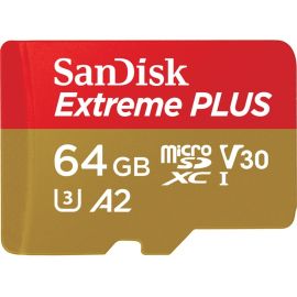 WD-IMSourcing Extreme PLUS 64 GB Class 10/UHS-I (U3) microSDXC