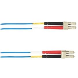 Black Box Colored Fiber OM4 50/125 Multimode Fiber Optic Patch Cable - OFNR PVC