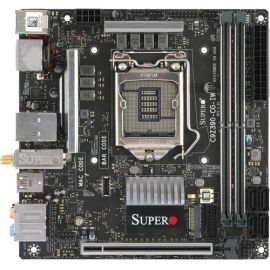 Supermicro C9Z390-CG-IW Desktop Motherboard - Intel Z390 Chipset - Socket H4 LGA-1151 - Mini ITX