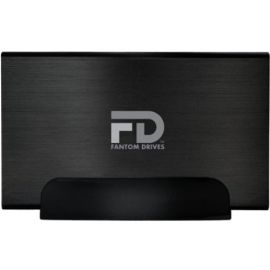 Fantom Drives 4TB External Hard Drive - GFORCE 3 - USB 3, Aluminum, Black, GF3B4000U-G, Government Drop Ship Only