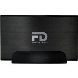 Fantom Drives 1TB External Hard Drive - GFORCE 3 - USB 3, Aluminum, Black, GF3B1000U-G, Government Drop Ship Only