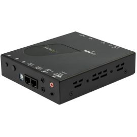 StarTech.com HDMI Over Ethernet Receiver for ST12MHDLAN2K -?Extends HDMI signal and RS232 control to one or multiple displays?- Video resolutions up to 1080p - Mobile App?-?Shelf-mounting hardware included - Uses Cat5e or Cat6 cab