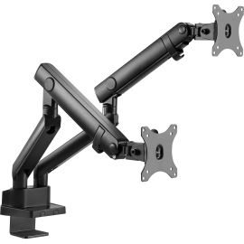 SIIG Aluminum Mechanical Spring Dual Monitor Mount - 17