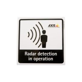 AXIS Radar Detection Sticker