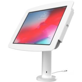 THE RISE SPACE IPAD STAND KIOSK IS A PREMIUM IPAD SECURITY DISPLAY OFFERING ADJU