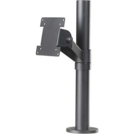 ANGLED 75/100 VESA MOUNT- 400MM POLE BLK