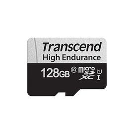 Transcend High Endurance 350V 128 GB Class 10/UHS-I (U1) microSDXC