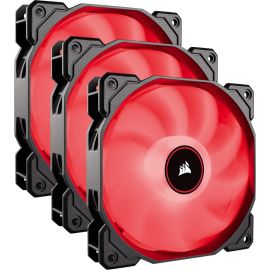 Corsair Air Series AF120 LED (2018) Red 120mm Fan Triple Pack - 3 Pack