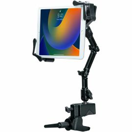 CTA Digital Custom Flex Desk Clamp Mount for 7-14 Inch Tablets, including iPad 10.2-inch (7th/ 8th/ 9th Generation)