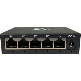 Amer 5 Port 10/100/1000 Mbps Gigabit Ethernet Desktop Metal Switch