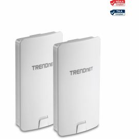 TRENDnet 14 DBI WiFi AC867 Outdoor Poe Preconfigured Point-to-Point Bridge Kit; 4 DBI Directional Antennas; for Point-to-Point WiFi Bridging Applications; 5GHz; AC867; TEW-840APBO2K