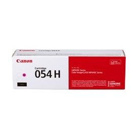 Canon 054H Original High Yield Laser Toner Cartridge - Magenta - 1 Pack