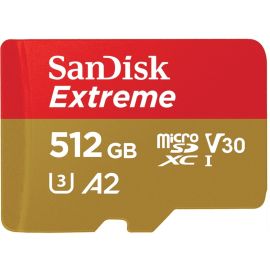 SanDisk Extreme 512 GB UHS-I microSD