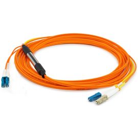 ADDON 9M LC (MALE) TO LC (MALE) ORANGE OM2 & OS1 DUPLEX FIBER MODE CONDITIONING