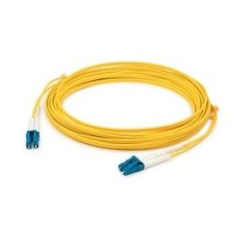 ADDON 86M LC (MALE) TO LC (MALE) STRAIGHT YELLOW OS2 DUPLEX FIBER PATCH CABLE