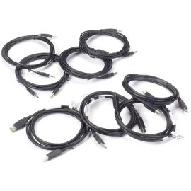 Black Box Secure KM Cable Kit, 6-ft. (1.8-m)