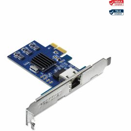 TRENDnet 2.5Gase-T PCIe Network Adapter; Standard and Low-Profile Brackets Included; Windows; Server; Linux and Vmware Esxi 6.X; 5.X; TEG-25GECTX