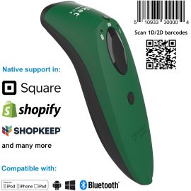 Socket Mobile SocketScan S760, Ultimate Barcode Scanner, DotCode & Travel ID Reader, Green