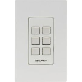 Kramer 6-button PoE and I/O Control Keypad