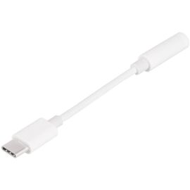 4XEM USB-C Male TO 3.5MM Female Adapter White