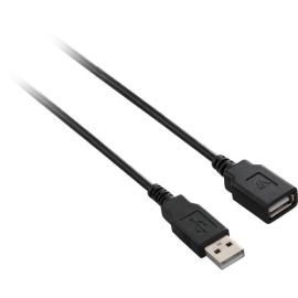 V7 Black USB Cable USB 2.0 A Female to USB 2.0 A Male 3m 10ft