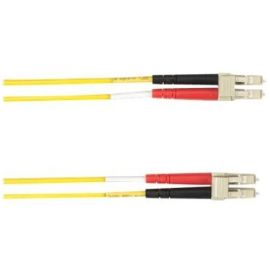 Black Box Colored Fiber OS2 9/125 Singlemode Fiber Optic Patch Cable - LSZH