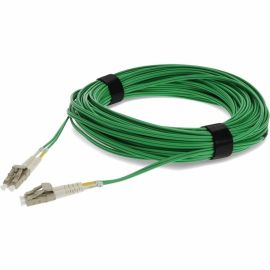 25M LC M/M TAA OM4 GREEN FIBER PATCH CBL