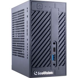 GeoVision GV-Mini UVS-NRLT256-00I5 Desktop Computer - Intel Core i5 - 8 GB RAM DDR4 SDRAM - Mini PC - Black