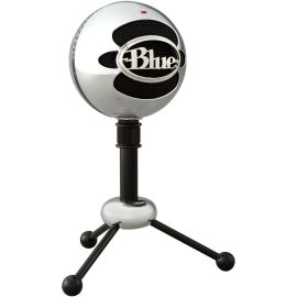 BLUE SNOWBALL USB-BRUSHED ALUMINUM SNOWBALL BLUE