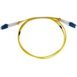 20M FIBER PATCH CORD SINGLEMODE 2MM YELLOW JKT DUPLEX LC