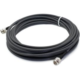 AddOn 100ft BNC (Male) to BNC (Male) Black Coaxial Simplex PVC Copper Patch Cable