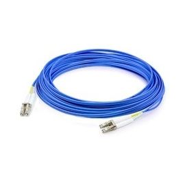 ADDON 10M LC (MALE) TO LC (MALE) AQUA OM4 STRAIGHT DUPLEX RISER-RATED FIBER PATC