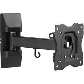 WALL MOUNT FOR LCD MONITORS WITH 7INCH EXT ARM SUPPORTS UP TO 25 LBS, METAL