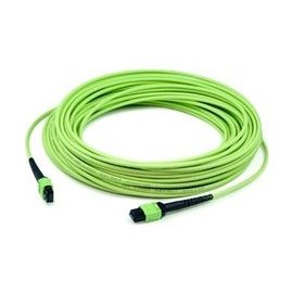 ADDON 10M MPO (FEMALE) TO MPO (FEMALE) 16-STRAND LIME GREEN OM5 FIBER PATCH CABL