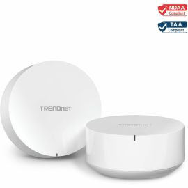 TRENDnet TEW-830MDR2K,2 x AC2200 WiFi Mesh Routers, App-Based Setup, Expanded Home WiFi(Up to 4,000 Sq Ft. Home),Supports 2.4Ghz/5G