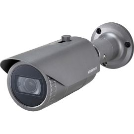 Wisenet HCO-7070R 4 Megapixel HD Surveillance Camera - Color, Monochrome - Bullet - Dark Gray