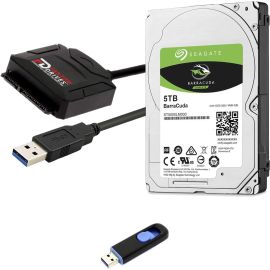 Fantom Drives FD 5TB Hard Drive Upgrade Kit with Seagate Barracuda ST5000LM000 (2.5