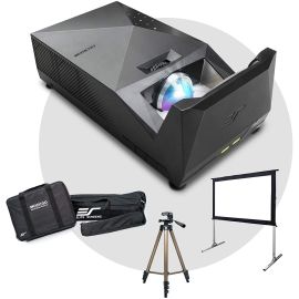 EliteProjector MosicGO MGFU-L Ultra Short Throw DLP Projector - 16:9 - Portable, Ceiling Mountable - Black