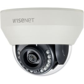 Wisenet HCD-7020R 4 Megapixel Indoor HD Surveillance Camera - Color, Monochrome - Dome - Ivory