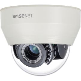 Wisenet HCD-7070R 4 Megapixel Indoor HD Surveillance Camera - Color, Monochrome - Dome - Ivory