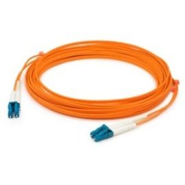 ADDON 75FT LC (MALE) TO LC (MALE) STRAIGHT ORANGE OM1 FIBER OFNR (RISER-RATED) P